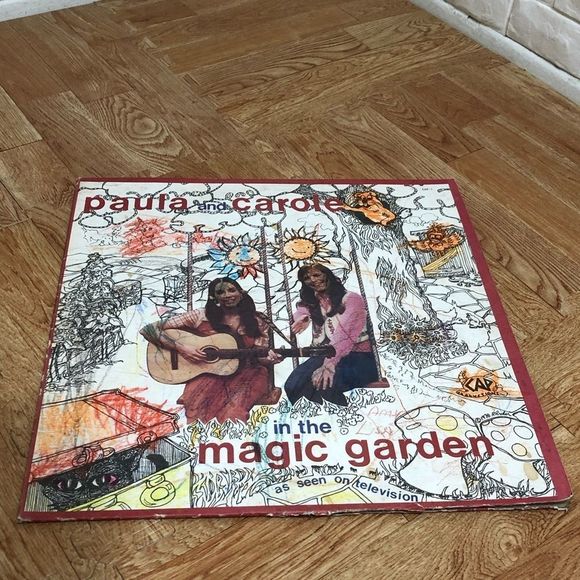 VINTAGE 🎶 RARE 🎶 Paula and Carole in the magic garden vinyl record